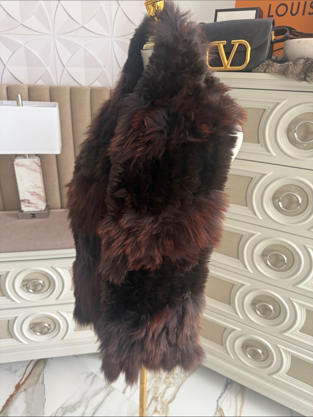 Real Fox fur shawl